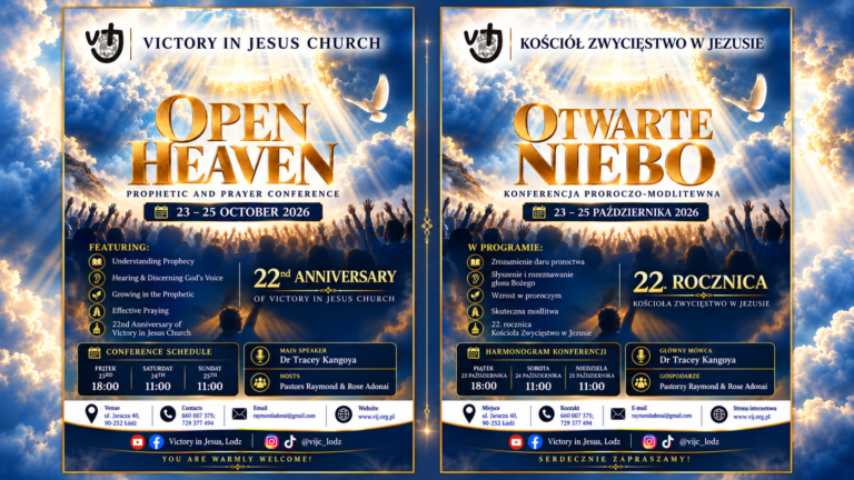 Celebrating 22 Years of God’s Faithfulness: Victory in Jesus Church Łódź Marks Its 22nd Anniversary