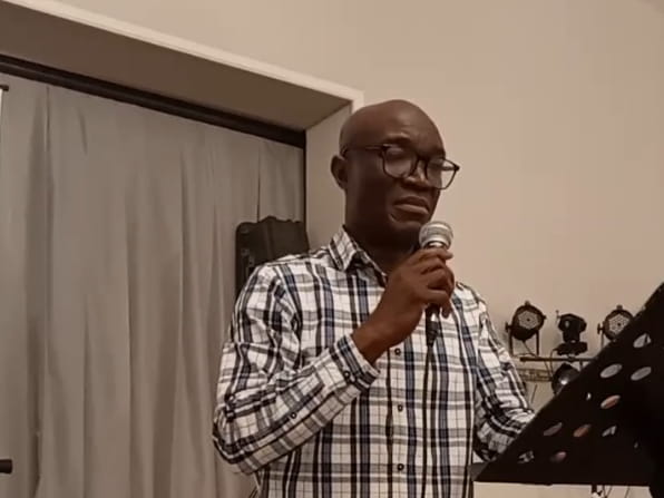 Raymond preaching